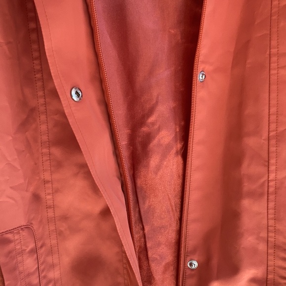 WeatherproofVintage.com Coral Trench Coat 🧡 - Picture 2 of 8